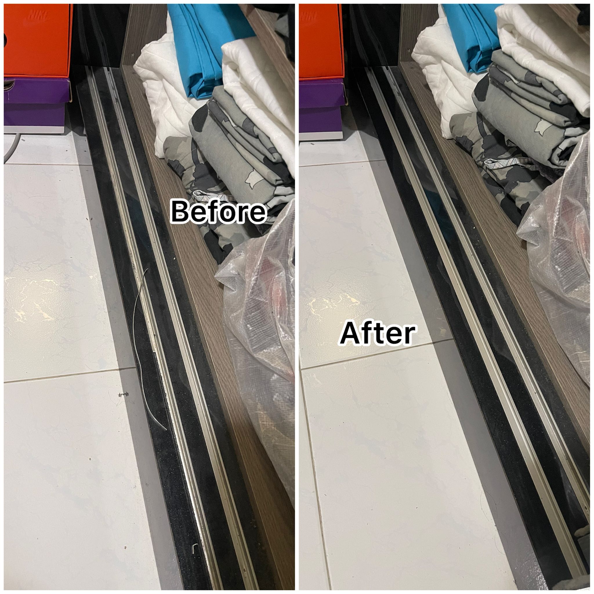 Wardrobe Sliding Door Track Replacement Service in Singapore